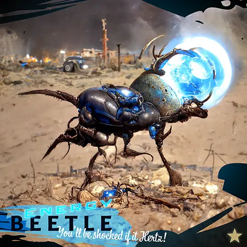 The Beasts of the Dreadlands Collection on OpenSea. This is in fact the Energy Beetle NFT.