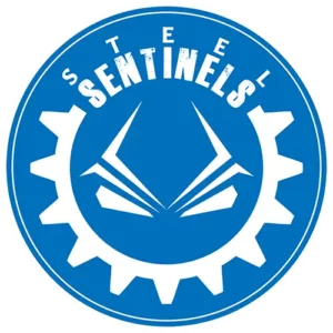 Steel Sentinels Banner icon for the Digi Caps Raiders and also the tribe symbol.